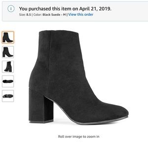 Sleek Slim Fit Ankle Black Booties
